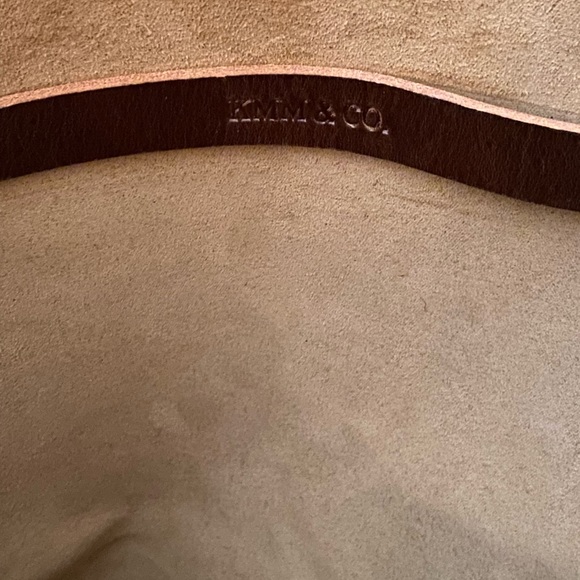 KMM& Co. Brown Leather Tote Bag. - Picture 13 of 14